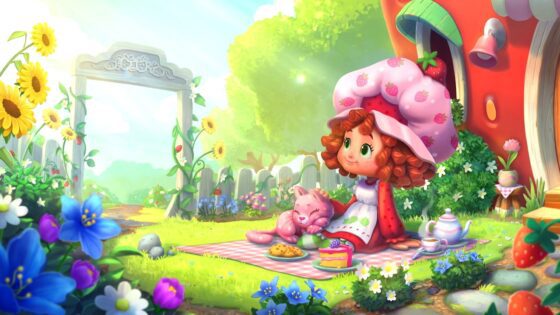 Spring Lofi 🌸 Strawberry Shortcake 🌼 Relaxing ASMR Ambient Spring Sounds - Kids TV Series, Kingdom Kids Zone - Strawberry Shortcake - WildBrain