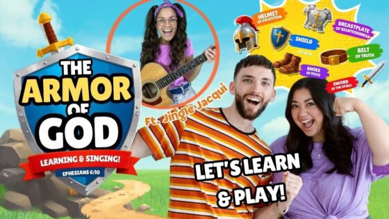 Learning The Armor Of God For Littles | FT Jingle Jacqui | Christian Fun Education - Kingdom Kids Zone, Little Learners, Shows - Chosen Kids - Christian Education & Fun