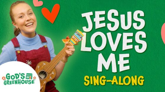 Jesus Love Me (Sing-Along w/ Lyrics) ❤️ Toddler Christian Songs 🌼 God's Greenhouse 🌼 - Kingdom Kids Zone, Sing With Me - God's Greenhouse | Bible Songs for Kids (by Minno)
