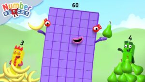 Fresh Fruit and Fabulous Flapjack! β Counting with Food | Learn to Count for Kids | Numberblocks - Kingdom Kids Zone, Little Learners - Numberblocks