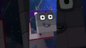 Square on the Moon | Numberblocks COURSE – Level 5, Blue (S5 E27) - Kingdom Kids Zone, Little Learners, Shorts - Numberblocks