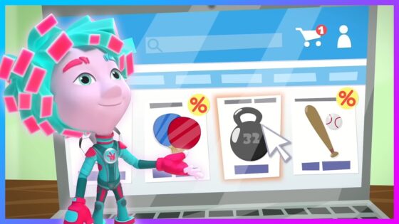Tweak and Geek Do Some Online Shopping | The Fixies | Learning Cartoons For Kids - Kingdom Kids Zone, Little Learners - The Fixies