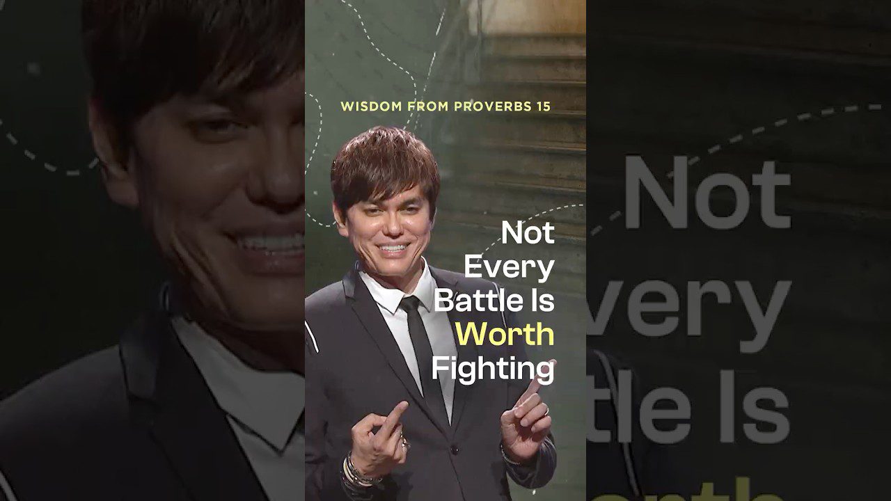 Not Every Battle Is Worth Fighting ⚔️ - Healing Grace, Hope & Healing, Shorts - Joseph Prince