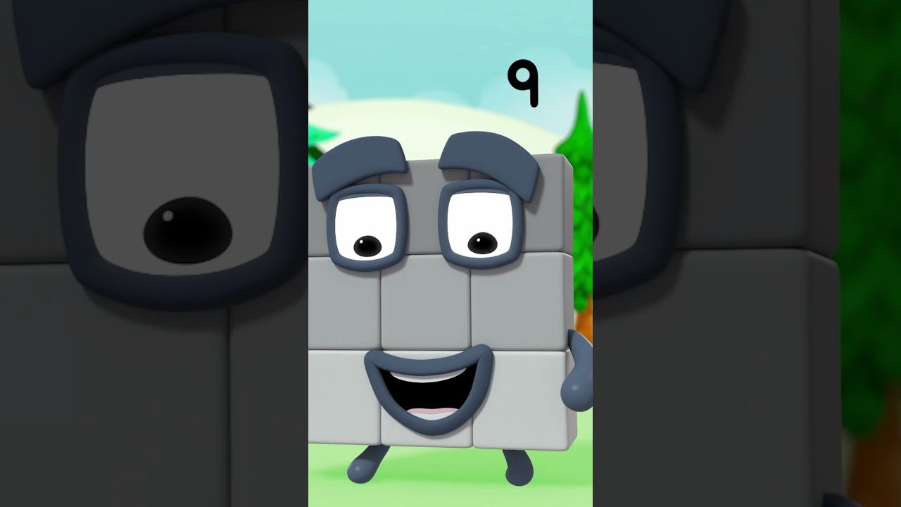 Nine's Best Sneezes! | Learn to Count for Kids | Number Cartoon | Numberblocks - Kingdom Kids Zone, Little Learners, Shorts - Numberblocks