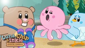 One Little Hiccup ๐ Full Episode ๐ฆ Luna Chip & Inkie ๐ฒ Fun Cartoon for Kids - Kids (0-5), Kingdom Kids Zone - Luna, Chip & Inkie