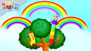 Seven's Lucky Day! – Rainbow Counting | Learn to Count for Kids Compilation | Numberblocks - Kingdom Kids Zone, Little Learners - Numberblocks