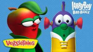 Good Influence vs Bad Influence 🍎 LarryBoy and the Bad Apple 💥 VeggieTales - Kids TV Series, Kingdom Kids Zone - VeggieTales Official