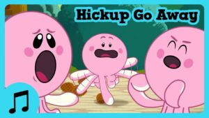 Hiccups Go Away Sing-Along Song 😟🎵 Luna Chip & Inkie 🌲 Fun Songs for Kids - Kids (0-5), Kingdom Kids Zone - Luna, Chip & Inkie
