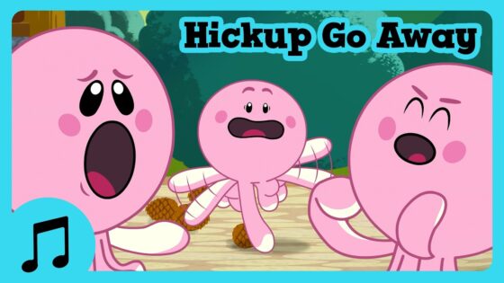 Hiccups Go Away Sing-Along Song 😟🎵 Luna Chip & Inkie 🌲 Fun Songs for Kids - Kids (0-5), Kingdom Kids Zone - Luna, Chip & Inkie