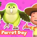 It's World Parrot Day! Celebrate with the Kakapo Parrot! Leo the Wildlife Ranger | Learning Cartoons - Kids TV Series, Kingdom Kids Zone - Leo the Wildlife Ranger - Official Channel