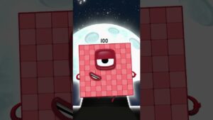 The Numberblock 100 Song! | Learn to Count for Kids | Number Cartoon | Numberblocks #shrots - Kingdom Kids Zone, Little Learners, Shorts - Numberblocks