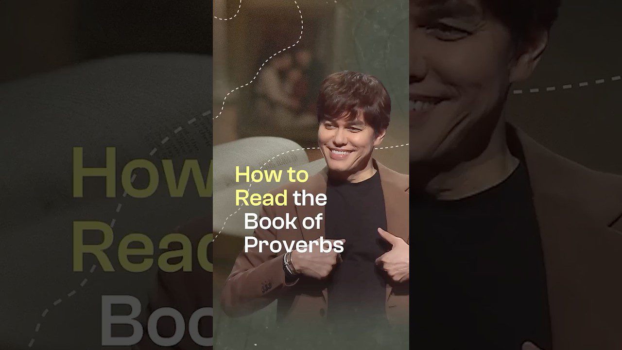 How to Read the Book of Proverbs - Healing Grace, Hope & Healing, Shorts - Joseph Prince