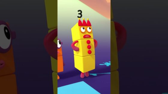 Stampolines | Numberblocks COURSE – Level 1, Red (S1 E11) - Kingdom Kids Zone, Little Learners, Shorts - Numberblocks