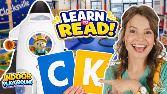 Fun Letter Hunt at Indoor Playground with Silly Miss Lily | CK Sound | Learn to Read Through Play - Kingdom Kids Zone, Little Learners, Shows - Paisley's Corner - Educational Videos for Kids
