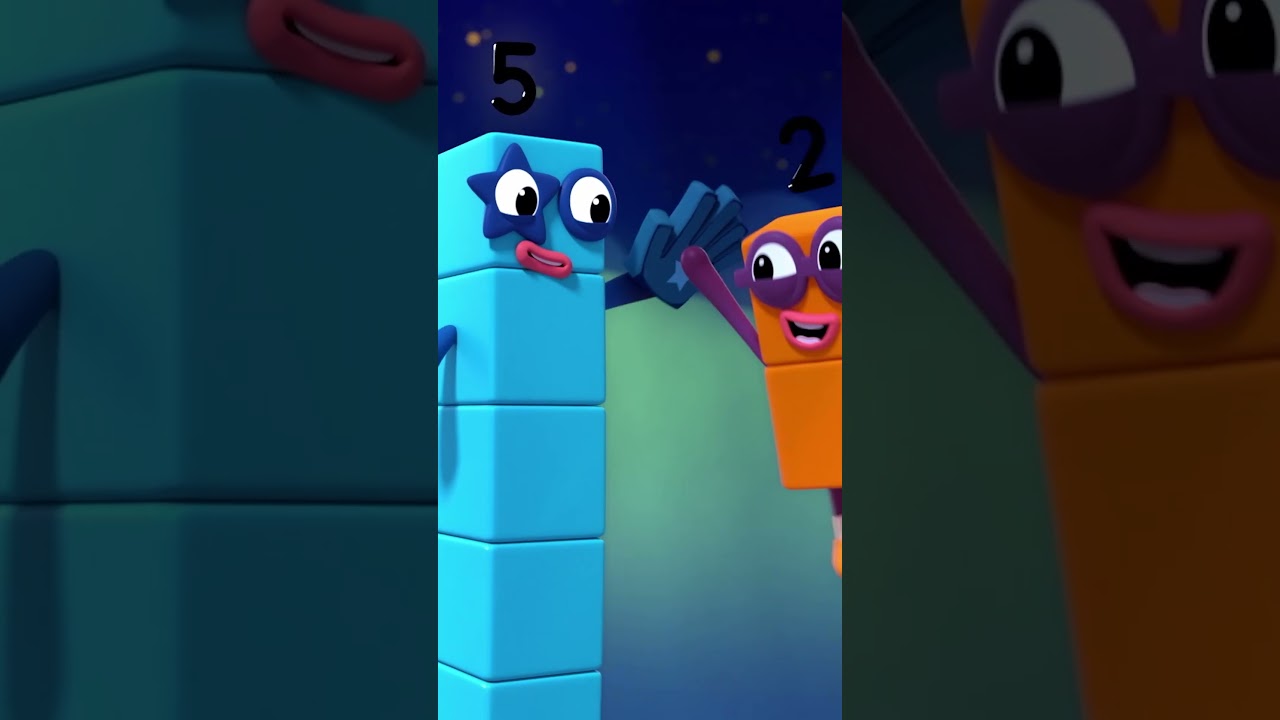Magical Maths for Kids | Learn to Count for Kids | Number Cartoon | Numberblocks #shorts - Kingdom Kids Zone, Little Learners, Shorts - Numberblocks