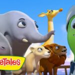 The Story of Noah's Ark 🌊 VeggieTales Bible Story 🙏 Trust God's Promises - Kids TV Series, Kingdom Kids Zone - VeggieTales Official