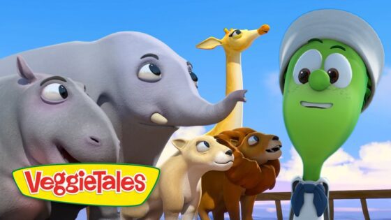 The Story of Noah's Ark 🌊 VeggieTales Bible Story 🙏 Trust God's Promises - Kids TV Series, Kingdom Kids Zone - VeggieTales Official