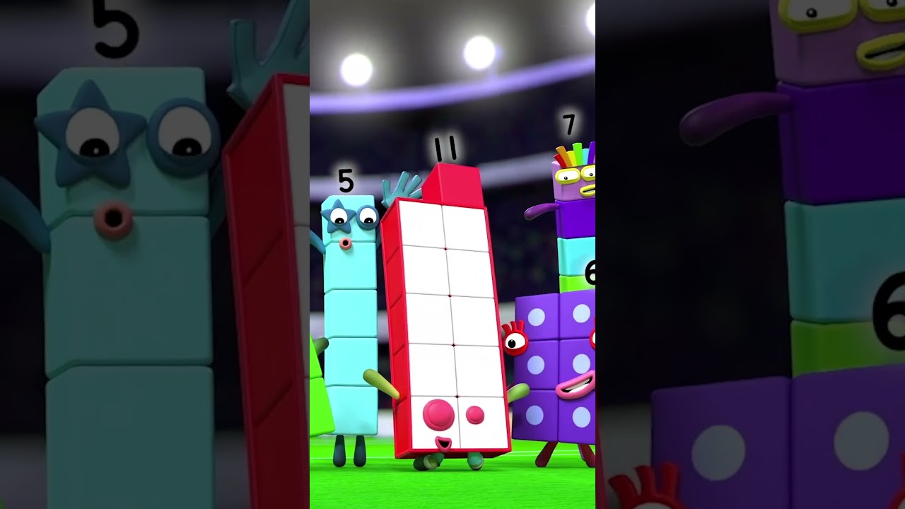Who Will Win the Football Cup? | Learn to Count for Kids | Number Cartoon | Numberblocks #shorts - Kingdom Kids Zone, Little Learners, Shorts - Numberblocks