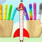 10's Awesome Adventure | Learn to Count for Kids Compilation | Number Cartoon | Numberblocks - Kingdom Kids Zone, Little Learners - Numberblocks