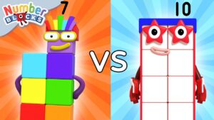 Team Game Tournaments with the Blocks | Learn to Count for Kids | Number Cartoon | Numberblocks - Kingdom Kids Zone, Little Learners - Numberblocks