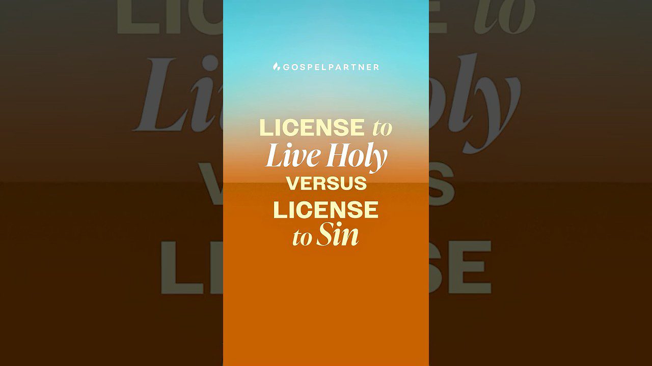License To Sin vs License To Live Holy - Healing Grace, Hope & Healing, Shorts - Joseph Prince
