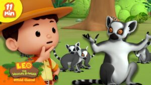 These Lemurs have 7 Rings on Their Tails?! | Leo the Wildlife Ranger | Educational Kids Cartoons - Kids TV Series, Kingdom Kids Zone - Leo the Wildlife Ranger - Official Channel