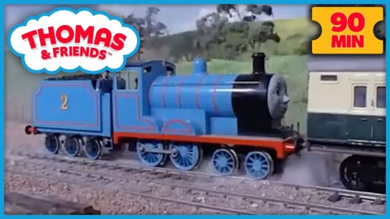 The Trains Work Together to Solve Problems! | Thomas & Friends | 90 Minutes - Kids TV Series, Kingdom Kids Zone - Thomas & Friends