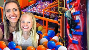 Rock Climbing, Soccer & Space?! INSANE Indoor Playground for Kids! Family Learning and Free Play. - Kingdom Kids Zone, Little Learners - Happy Hubbard’s - Educational Videos for Kids