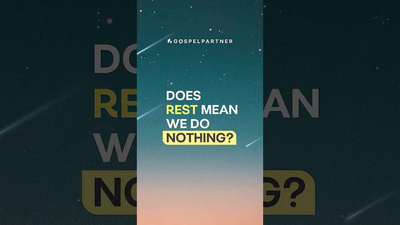 Does Rest Mean We Do Nothing? - Healing Grace, Hope & Healing, Shorts - Joseph Prince