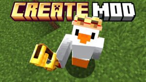 I Played Create Mod for the FIRST TIME EVER! - Gameplay, Kingdom Kids Zone, Minecraft - CringyGull