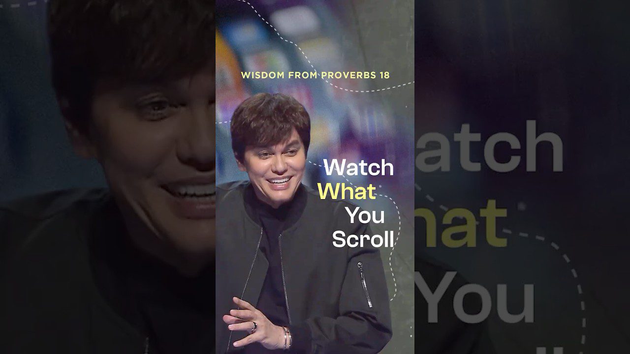 Watch What You Scroll - Healing Grace, Hope & Healing, Shorts - Joseph Prince