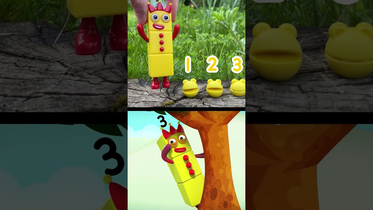 How Many Numberblobs Can you See? | Learn to Count for Kids | Number Cartoon | Numberblocks #shorts - Kingdom Kids Zone, Little Learners, Shorts - Numberblocks