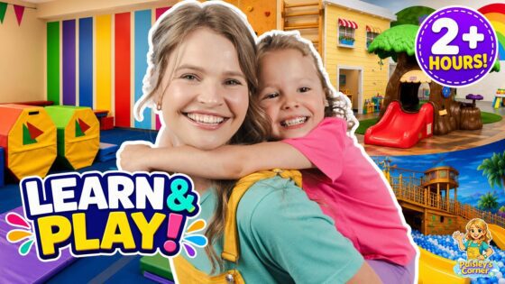 Fun Learning Videos for Kids with Silly Miss Lily | Gymnastics, Indoor Playgrounds, & Fun Adventures - Kingdom Kids Zone, Little Learners, Shows - Paisley's Corner - Educational Videos for Kids