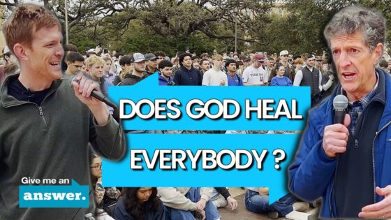 Stuart & Cliffe Knechtle | Does God Heal Everybody All The Time? | Give Me an Answer - Q&A Sessions, Truth Seekers - Give Me An Answer with Stuart & Cliffe Knechtle