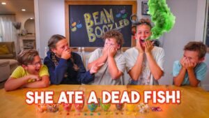 5 Kids React to Gross Jelly Beans | Bean Boozled Sibling Edition! - Family, Kingdom Kids Zone - The Moore The Merrier Vlogs