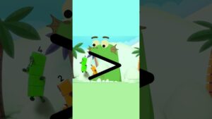 Blockzilla | Numberblocks COURSE – Level 1, Red (S3 E2) - Kingdom Kids Zone, Little Learners, Shorts - Numberblocks