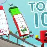The Top 10 Sportiest Moments | Learn to Count for Kids Compilation | Number Cartoon | Numberblocks - Kingdom Kids Zone, Little Learners - Numberblocks