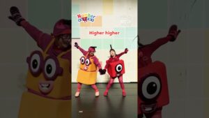 Let's Fly With Numberblocks 1 and 2! | The Numberblocks Live Stage Show Korea! - Kingdom Kids Zone, Little Learners, Shorts - Numberblocks