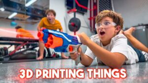 The Kids Best 3D Printed Gadgets Yet! - Family, Kingdom Kids Zone - The Moore The Merrier Vlogs