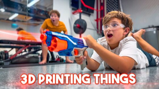 The Kids Best 3D Printed Gadgets Yet! - Family, Kingdom Kids Zone - The Moore The Merrier Vlogs