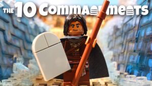 LEGO Bible | Moses & The 10 Commandments (Exodus P3) | Stop-Motion Animation - Bible Stories, Kingdom Kids Zone - Go Chatter Studios