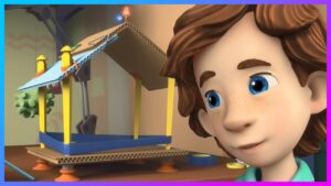 Tom Thomas Builds a Bird Feeder | The Fixies | Learning Cartoons For Kids - Kingdom Kids Zone, Little Learners - The Fixies