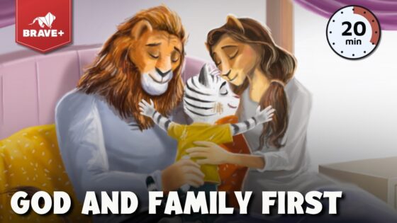 Build Their Character at Bedtime | 20 Minutes of Brave Christian Stories (Kirk Cameron Reads) - Kingdom Kids Zone, Shows - BRAVE +