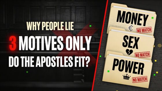The 3 Motives Behind Every Lie (And Why the Apostles Don’t Fit Any of Them) - Is the Bible Reliable?, Truth Seekers - Cold-Case Christianity - J. Warner & Jimmy Wallace
