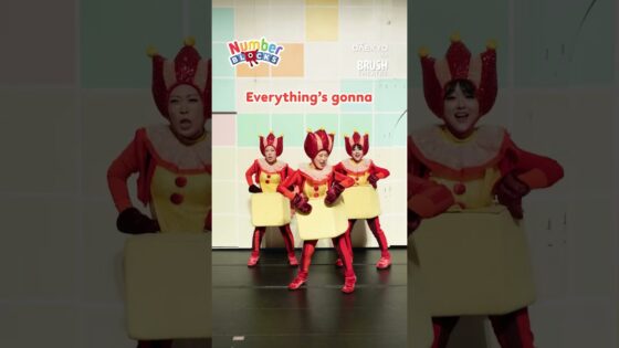1, 2, 3! Everybody Look At Me! | The Numberblocks Live Stage Show Korea! - Kingdom Kids Zone, Little Learners, Shorts - Numberblocks