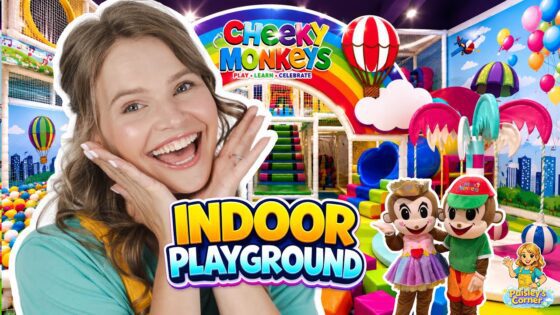 Silly Miss Lily Visits Cheeky Monkeys Indoor Playground for Kids | Play Pretend + Videos For Kids - Kingdom Kids Zone, Little Learners, Shows - Paisley's Corner - Educational Videos for Kids