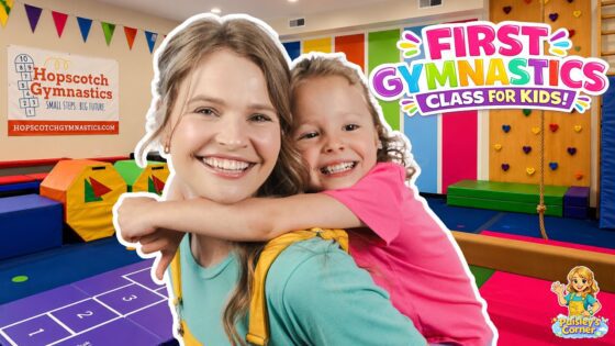 First Gymnastics Class for Kids with Silly Miss Lily | Learn a Somersault & Move! Videos for Kids - Kingdom Kids Zone, Little Learners, Shows - Paisley's Corner - Educational Videos for Kids