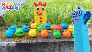 Nature Numberblobs Hunt | Learn to Count for Kids Compilation | Number Cartoon | Numberblocks - Kingdom Kids Zone, Little Learners - Numberblocks
