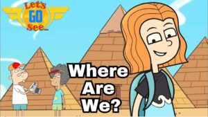 Where Are We? Pyramids, Camels and Ancient Treasures! | Let's Go See - Kingdom Kids Zone, Little Learners - Let's Go See