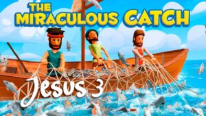 JESUS 3: The Miraculous Catch 🐟 The First Disciples ✨ Bibtoons GO | Animated Bible Stories - Bible Stories, Kingdom Kids Zone - Bibtoons GO